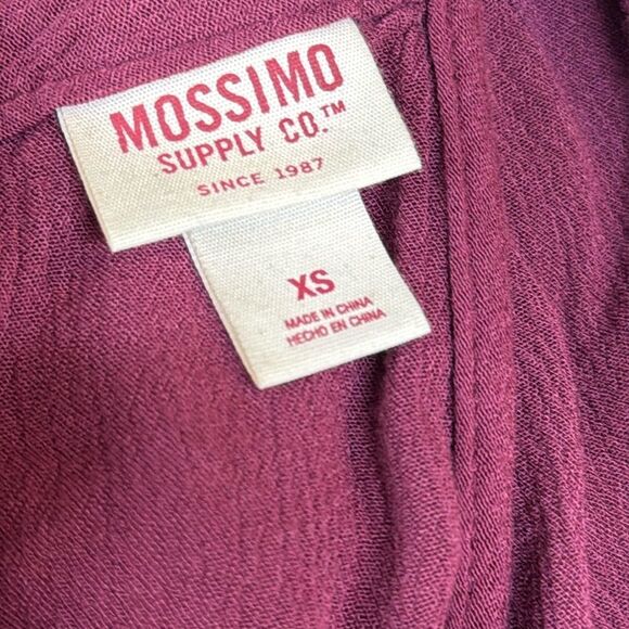 Mossimo Plum Open Back Romper - Picture 6 of 7